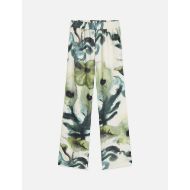Снимка на SCOTCH&SODA ДАМСКИ ПАНТАЛОН GIA - MID RISE WIDE LEG PRINTED PULL-ON - WATERCOLOUR FLOWER BALSAM GREE 1