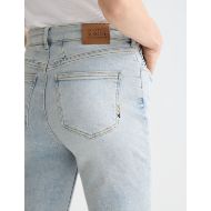 Picture of SCOTCH&SODA WOMEN'S CORE HIGH FIVE SUPER STRETCH SLIM JEANS - TAKEDOWN BLUE 6