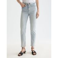 Picture of SCOTCH&SODA WOMEN'S CORE HIGH FIVE SUPER STRETCH SLIM JEANS - TAKEDOWN BLUE 4