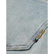 Picture of SCOTCH&SODA WOMEN'S CORE HIGH FIVE SUPER STRETCH SLIM JEANS - TAKEDOWN BLUE 3