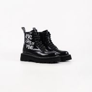 Picture of KARL LAGERFELD WOMEN'S KYLA KARL STATE OF MIND HI BOOTS BLACK 4
