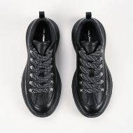 Снимка на KARL LAGERFELD МЪЖКИ СПОРТНИ ОБУВКИ KORE SPORT LO HIKER SHOES BLACK 3