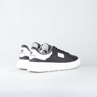 Снимка на JOHN RICHMOND МЪЖКИ СПОРТНИ ОБУВКИ JR ONE METAL PLATE LEATHER SNEAKERS BLACK/WHITE 3