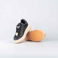 Снимка на JOHN RICHMOND ДАМСКИ СПОРТНИ ОБУВКИ JR ONE MIXED LEATHER AND STRASS SNEAKERS WITH CHARMS BLACK 4