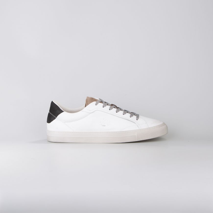 Снимка на LA MARTINA МЪЖКИ СПОРТНИ ОБУВКИ CORE SNEAKERS IN CALF LEATHER WHITE