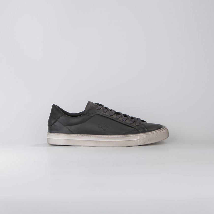 Снимка на LA MARTINA МЪЖКИ СПОРТНИ ОБУВКИ CORE SNEAKERS IN CALF LEATHER BLACK