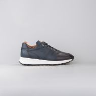 Снимка на LA MARTINA МЪЖКИ СПОРТНИ ОБУВКИ BRIM SNEAKERS IN CALF LEATHER DUSTIN BLUE 1