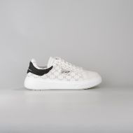 Снимка на JOHN RICHMOND МЪЖКИ СПОРТНИ ОБУВКИ JR ONE METAL PLATE LEATHER AND FABRIC SNEAKERS WHITE-ICE GREY/BLA 1