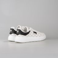 Снимка на JOHN RICHMOND МЪЖКИ СПОРТНИ ОБУВКИ JR ONE METAL PLATE LEATHER AND FABRIC SNEAKERS WHITE-ICE GREY/BLA 3