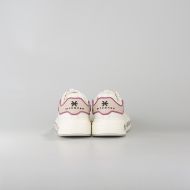 Снимка на JOHN RICHMOND ДАМСКИ СПОРТНИ ОБУВКИ JR ONE LEATHER SNEAKERS WITH METAL LOGO OFF WHITE/NUDE/DARK FUCH 5