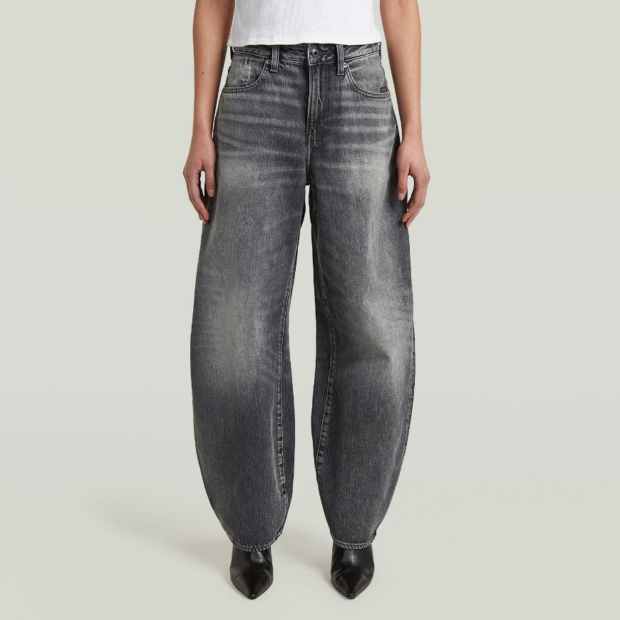 Снимка на G-STAR ДАМСКИ ДЕНИМ BARREL 3D LOOSE JEANS FADED SCORIA GREY