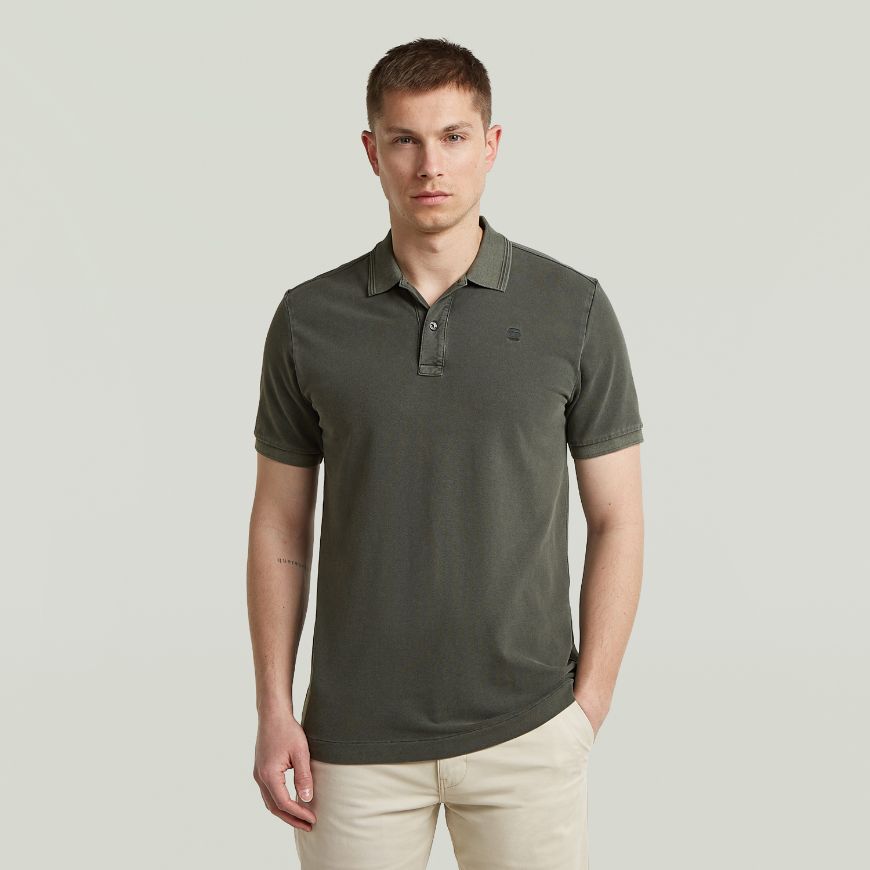 Снимка на G-STAR МЪЖКА БЛУЗА DUNDA OVERDYED SLIM POLO ASFALT GD
