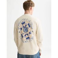 Picture of SCOTCH&SODA MEN'S FRONT AND BACK ARTWORK REGULAR FIT SWEATSHIRT - EGGNOG 5