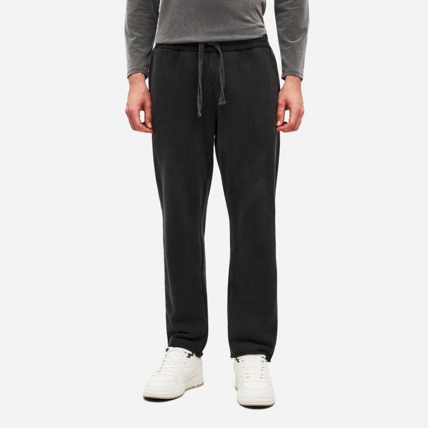 Снимка на DIRTY LAUNDRY МЪЖКИ ПАНТАЛОН SWEATPANTS WITH DESTROYS VINTAGE BLACK