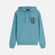 Picture of SCOTCH&SODA MEN'S FRONT AND BACK ARTWORK REGULAR FIT HOODIE - ADRIATIC BLUE 1