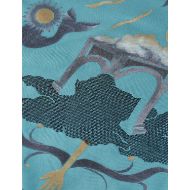 Picture of SCOTCH&SODA MEN'S FRONT AND BACK ARTWORK REGULAR FIT HOODIE - ADRIATIC BLUE 3