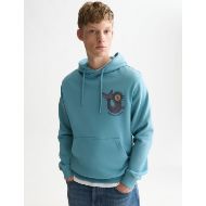 Picture of SCOTCH&SODA MEN'S FRONT AND BACK ARTWORK REGULAR FIT HOODIE - ADRIATIC BLUE 4
