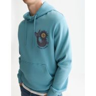 Picture of SCOTCH&SODA MEN'S FRONT AND BACK ARTWORK REGULAR FIT HOODIE - ADRIATIC BLUE 6