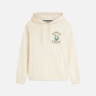 Picture of SCOTCH&SODA MEN'S FRONT AND BACK ARTWORK REGULAR FIT HOODIE - EGGNOG 1