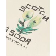 Picture of SCOTCH&SODA MEN'S FRONT AND BACK ARTWORK REGULAR FIT HOODIE - EGGNOG 3