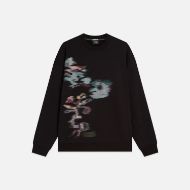 Picture of SCOTCH&SODA MEN'S PLACED EMBROIDERED ARTWORK LOOSE FIT SWEATSHIRT - METEORITE 1