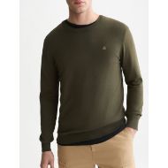 Picture of SCOTCH&SODA MEN'S SEASONAL CORE ECOVERO PULLOVER - FOREST NIGHT 4