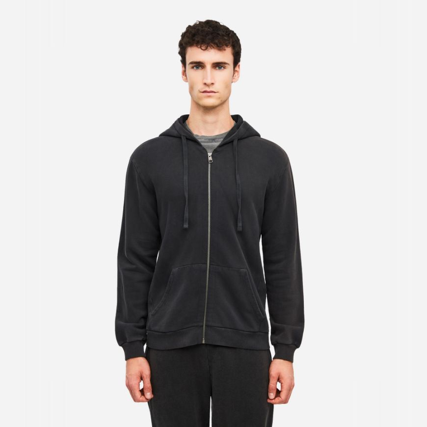 Picture of DIRTY LAUNDRY MEN'S REGULAR FIT FULL ZIP VINTAGE BLACK