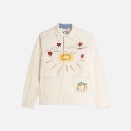 Снимка на SCOTCH&SODA МЪЖКО ЯКЕ PRINTED COTTON TWILL OVERSHIRT - EGGNOG 1