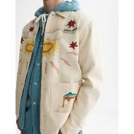 Снимка на SCOTCH&SODA МЪЖКО ЯКЕ PRINTED COTTON TWILL OVERSHIRT - EGGNOG 6