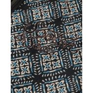 Picture of SCOTCH&SODA MEN'S JACQUARD LEATHER VARSITY JACKET - SKY CAPTAIN 3