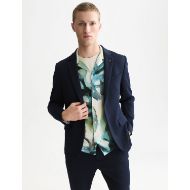 Picture of SCOTCH&SODA MEN'S MILES TAILORED JERSEY REGULAR FIT BLAZER - SKY CAPTAIN STRIPE 4