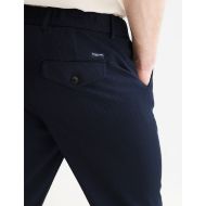 Picture of SCOTCH&SODA MEN'S FINCH TAILORED JERSEY JOGGER - SKY CAPTAIN STRIPE 6