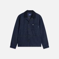 Picture of SCOTCH&SODA MEN'S DENIM WORKWEAR OVERSHIRT - WASHED INDIGO 1