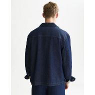 Picture of SCOTCH&SODA MEN'S DENIM WORKWEAR OVERSHIRT - WASHED INDIGO 5