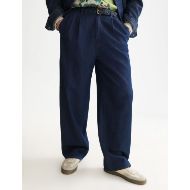 Picture of SCOTCH&SODA MEN'S LOOSE FIT CHINO JEANS - WASHED INDIGO 4