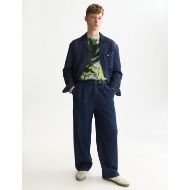 Picture of SCOTCH&SODA MEN'S LOOSE FIT CHINO JEANS - WASHED INDIGO 7