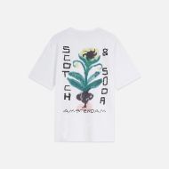 Снимка на SCOTCH&SODA МЪЖКА БЛУЗА FRONT AND BACK ARTWORK REGULAR FIT - BRIGHT WHITE 2