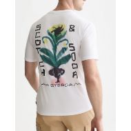 Снимка на SCOTCH&SODA МЪЖКА БЛУЗА FRONT AND BACK ARTWORK REGULAR FIT - BRIGHT WHITE 7