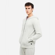 Picture of DIRTY LAUNDRY MEN'S THE RAGLAN FULL ZIP VINTAGE GREIGE 2