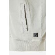 Picture of DIRTY LAUNDRY MEN'S THE RAGLAN FULL ZIP VINTAGE GREIGE 5