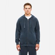 Picture of DIRTY LAUNDRY MEN'S THE RAGLAN FULL ZIP VINTAGE BLUE 1