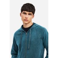 Снимка на DIRTY LAUNDRY МЪЖКИ СУИТШЪРТ THE RAGLAN FULL ZIP SHADOW TEAL 3