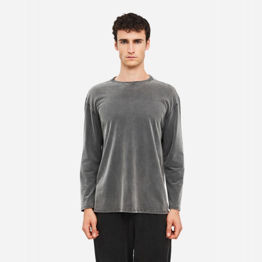 Снимка на DIRTY LAUNDRY МЪЖКА БЛУЗА OVERSIZED BRUSHED LONGSLEEVE VINTAGE GREY