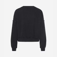 Снимка на DIRTY LAUNDRY ДАМСКИ СУИТШЪРТ OVERSIZED CREWNECK WITH DESTROYS VINTAGE BLACK 7