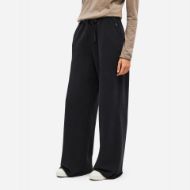Снимка на DIRTY LAUNDRY ДАМСКИ ПАНТАЛОН WIDELEG SWEATPANTS WITH RAW EDGES VINTAGE BLACK 2