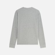 Picture of SCOTCH&SODA MEN'S WAFFLE REGULAR FIT LONG SLEEVED T-SHIRT - GREY HEATHER 2