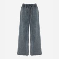 Снимка на DIRTY LAUNDRY ДАМСКИ ПАНТАЛОН WIDELEG SWEATPANTS WITH RAW EDGES VINTAGE GREY 7