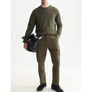 Picture of SCOTCH&SODA MEN'S GARMENT-DYE REGULAR FIT SWEATSHIRT - FOREST NIGHT 7