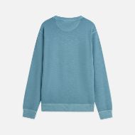 Picture of SCOTCH&SODA MEN'S GARMENT-DYE REGULAR FIT SWEATSHIRT - ADRIATIC BLUE 2