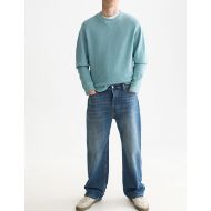 Picture of SCOTCH&SODA MEN'S GARMENT-DYE REGULAR FIT SWEATSHIRT - ADRIATIC BLUE 7